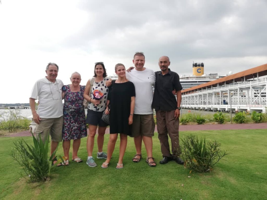 AidaBella cruise layover at port klang Terminal 