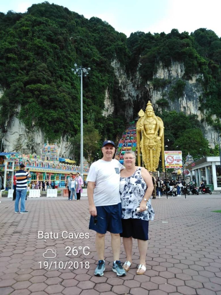 Batu Caves Visit photo stop from port Klang Cruise 